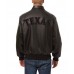 Texas Rangers Varsity Black Leather Jacket